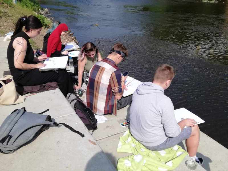 Výtvarný kurz 3.L 1